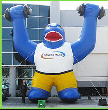 Gorille gonflable en promotion pour la publicité commerciale extérieure ou les événements festifs - Product Image 5