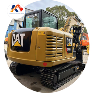 Mini-excavatrice sur chenilles Cat 306E2 à faible consommation de carburant, de haute qualité, hydraulique, pour travaux de terrassement et construction, d'occasion - Product Image 1