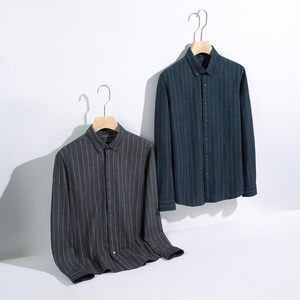 Camisa <span class=keywords><strong>de</strong></span> cuello vuelto <span class=keywords><strong>de</strong></span> algodón 100% transpirable antibolitas y color anticontracción personalizable para <span class=keywords><strong>la</strong></span> temporada <span class=keywords><strong>de</strong></span> primavera - Product Image 5