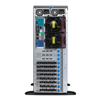 Supermicro 7049GP-TRT 静音工作站服务器，带 USB 内存端口，适用于深度学习人脸识别，4 GPU 主机