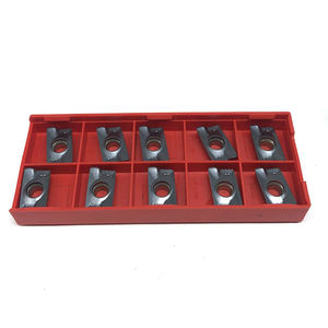 10 X APMT1604PDER 25R0.8 90hrc 코팅되지 않은 인덱서블 텅스텐 카바이드 인서트 OEM 외부 선삭 공구 - Product Image 2