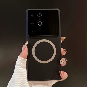 <span class=keywords><strong>Cover</strong></span> per Telefono in Vetro Temperato Opaco Personalizzata con Magnete per <span class=keywords><strong>Samsung</strong></span> Galaxy S26 Ultra Plus S25 S24, Custodia Rigida Antiurto in PC - Product Image 3