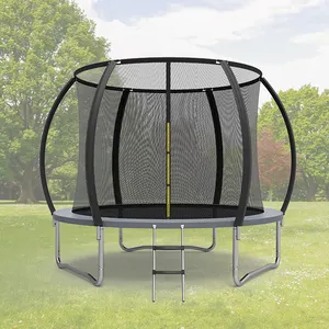 Zoshine trả lại Trampoline nhà sản xuất kích thước lớn Trampoline với lưới bảo vệ và không trượt thang