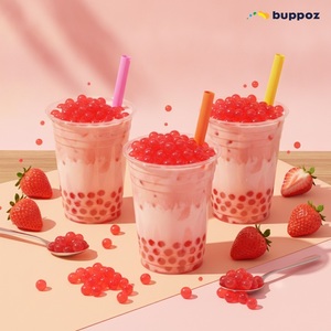 สตรอเบอร์รี่ Popping Boba ไต้หวัน - Product Image 5