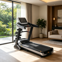 Tapis roulant pliable pour la maison, vitesse de course réglable, structure solide pour l'entraînement en intérieur