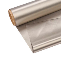 Tissu de blindage ignifuge, textile conducteur pour lecteurs RFID, tissu Faraday pour blindage RF industriel