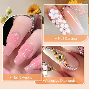 Set de 8 Herramientas <span class=keywords><strong>para</strong></span> Decoración de <span class=keywords><strong>Uñas</strong></span> con Polvo de Cristal, Extensión de <span class=keywords><strong>Uñas</strong></span>, Modelado 3D, Adhesivo <span class=keywords><strong>para</strong></span> Pedrería y Polvo <span class=keywords><strong>para</strong></span> Esculpir - Product Image 4