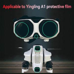 <span class=keywords><strong>Film</strong></span> de protection Nano pour lunettes de vol Antigravity A1, <span class=keywords><strong>Film</strong></span> anti-rayures pour Radar, accessoires de Drone Insta360 Antigravity A1 - Product Image 5