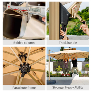 [MOJIA] <span class=keywords><strong>Parasol</strong></span> d'origine d'usine, grand format, 3*4M, jardin, terrasse, hôtel, poteau robuste, résistant au vent, <span class=keywords><strong>prix</strong></span> de revente bas - Product Image 6