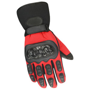 Guantes de Motociclismo de Cuero Premium, Transpirables, Diseño de Dedos Completos, para Deportes al Aire Libre, Unisex, para Carreras - Product Image 1