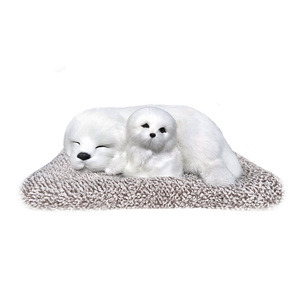 Lindo Ambientador de Coche de Peluche Corto con Diseño de Perro/Gato, Paquete de Carbón de Bambú, 31cm-50cm, Adorno Creativo para Interiores - Product Image 5