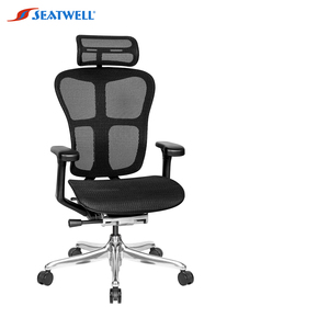 Modern High <b>Back</b> Ergonomic Mesh Aluminum Office <b>Chairs</b> - Product Image 1