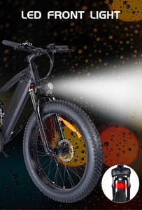 จักรยานไฟฟ้า<span class=keywords><strong>ราคา</strong></span>ถูกจากจีน 48v 1000w ระบบกันสะเทือนเต็มรูปแบบ ยางใหญ่ สำหรับขี่ออฟโรด จักรยานอีไบค์ จักรยานไฟฟ้าสำหรับผู้ใหญ่ มีขายแล้ว - Product Image 4