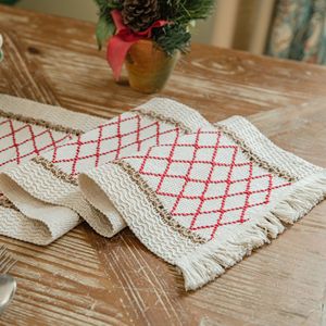 Tự Nhiên Sang Trọng Boho Dệt Đan Dải Kẻ Sọc Đám Cưới Macrame Placemat Bảng <span class=keywords><strong>Runner</strong></span> Cho Đám Cưới - Product Image 4