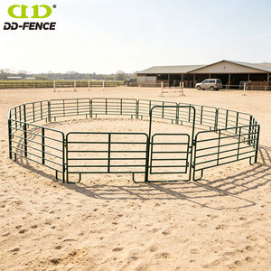 Panneaux de clôture portables robustes en métal galvanisé pour enclos à bétail, panneaux de clôture pour chevaux, pour <span class=keywords><strong>ferme</strong></span> et cour - Product Image 3