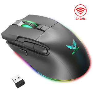 เซโรเดท ที 27 เมาส์สำหรับเล่นเกมไร้สาย 7 ปุ่มไฟ RGB โฟโตอิเล็กทริคสำหรับการใช้งานสำนักงานอีสปอร์ต - Product Image 2