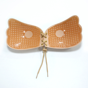 स्ट्रिंग स्टिकी विंग स्ट्रैपलेस पुश अप ब्रा सिलिकॉन चिपकने वाला बैकलेस अदृश्य ब्रा - Product Image 3