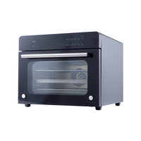 Four à convection électrique commercial 45L 250W avec affichage LED pour la cuisson du pain en gros pour boulangerie, restaurant, café, hôtel
