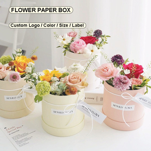 Eco Small Round Paper Tube Box <strong>for</strong> Flower Candy Custom Printed Wedding Chocolates and <strong>Sweets</strong> Kraft Paper Tube Packaging <strong>Boxes</strong> - Product Image 2