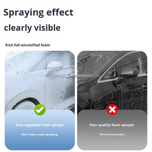 Pulvérisateur de mousse à neige électrique 3-en-1 multifonction, canon à mousse, bouteille de lavage et de pulvérisation <span class=keywords><strong>pour</strong></span> le detailing automobile avec batterie au lithium - Product Image 4