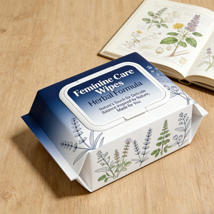 Lingettes d'hygiène féminine jetables, emballées individuellement, pack de voyage, non parfumées, sans alcool, pour femmes, en gros, pour les déplacements - Product Image 1