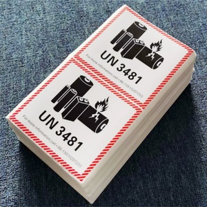 Etiqueta Autoadhesiva Metálica para Prevención de Incendios de Baterías UN3481 - Product Image 4