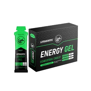 Lifewort-suplemento nutritivo deportivo, gel energético, Etiqueta Privada