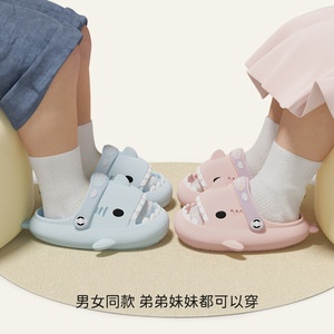 Sandalias Infantiles con Diseño <span class=keywords><strong>de</strong></span> Tiburón, Color Nuevo, con Tiras, para Primavera/Verano, Unisex, <span class=keywords><strong>de</strong></span> EVA, para Interiores y Exteriores, Perforadas - Product Image 2