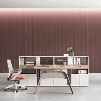Bosun moderne 4-6 personnes debout poste de travail bureau mobilier de bureau bureau réglable en hauteur