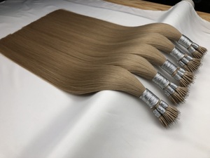<b>Thick</b> End Double Drawn 1G/strand Nano <b>Ring</b> Tip Hair Remy 100% Human Hair Extension - Product Image 2