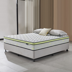 High quality korean king size pocket spring memory foam bed mattresses in a box