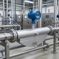 Coriolis Air Mass Flow Meter High Temperature High Pressure Cryogenic Applications Straight Tube 0.1% Accuracy