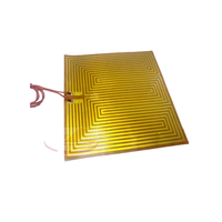 Élément chauffant chauffant en polyimide de carbone infrarouge flexible 24v Dc pour le chauffage automobile