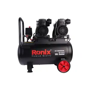 Ronix Rc-5013 Oil Less Air Compressor Noise Less Silent Type Air Compressor 50L Oil Less Silent Type 3.4Hp Silent Air Compressor