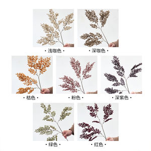 Yapay Bitkiler Yeni Uzun Saplı Lovegrass Ev Dekorasyonu Yapay Çiçekler DIY Çiçek Malzemeleri Düğün Kırmızı Süsleme - Product Image 3