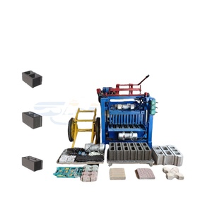 Máquina automática de fabricación de arena y plástico fácil de operar, molde de ladrillos de hormigón de bloque hueco Manual - Product Image 1