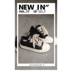 Nouvelles chaussures décontractées pour hommes de style coréen, à bout plat, avec fermeture à lacets, en microfibre, semelle extérieure en caoutchouc amortissante, colorées - Product Image 5