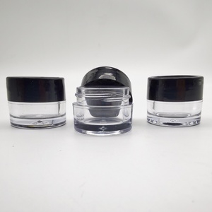 ขวดพลาสติกใส่ครีมทรงกลมใสขนาด5กรัมขนาดเล็ก - Product Image 1