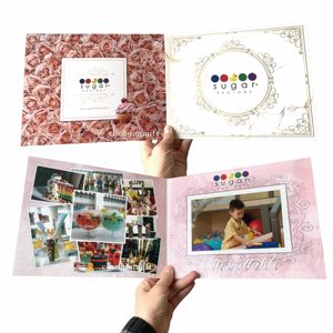 Tùy chỉnh thực hiện Ice Cream chủ đề thư mục ảnh <span class=keywords><strong>4x6</strong></span>, lật ảnh mở người giữ cuốn sách - Product Image 1