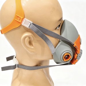 Mascarilla Antigás de Media Cara 7501 7502 7503 con Filtro 5N11 para Gases y Polvo Químicos, Tamaño Pequeño - Product Image 3