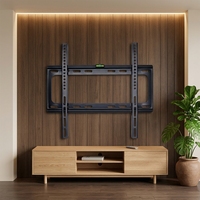 Venta al por mayor Slim Tv Wall Mount Universal para 26 ''-55'' Pulgadas VESA 400*400mm Panel Board Tv Wall Bracket