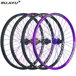 Juego de ruedas <span class=keywords><strong>MTB</strong></span> AM Enduro DH <span class=keywords><strong>26</strong></span> 27,5 29 pulgadas 35mm <span class=keywords><strong>llanta</strong></span> ancha 148 Boost Hub 142 eje pasante 135 QR 6 trinquetes juego de ruedas de bicicleta duraderas - Product Image 1