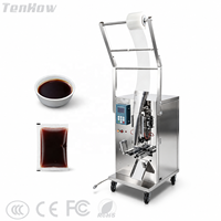 Machine de conditionnement automatique verticale pour sachets de sauce soja et liquides d'assaisonnement, équipement de remplissage et de scellage en gros pour usines