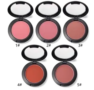 Professinal Fashion Natural Blush Micro Flash Matte Vitality Dazzling Sweet Blush Rouge High Color Redering Custom Label