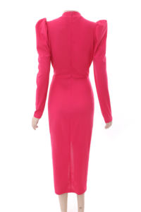 Dernière conception populaire de robe mince à manches longues robes élégantes pour femmes se vendent bien printemps - Product Image 5