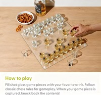 Jeu d'échecs et de Go international avec table en verre dépoli, durable, idéal pour les fêtes et comme cadeau