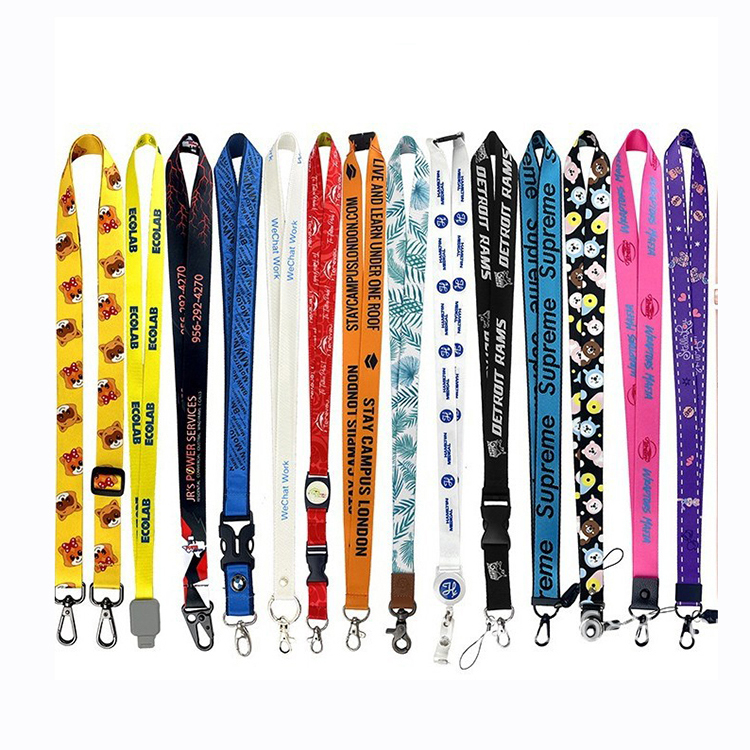 New Polyester Lanyards Wholesale Cute Cartoon Luffy Piece High Quality Fashionable Colorful Phone Card Neck Anti Lost Strap Image 3