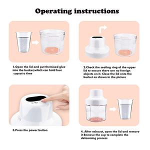 Timesrui Compact Epoxy <strong>Resin</strong> Airless Machine Silicone <strong>Resin</strong> <strong>Molds</strong> Plastic Arts &amp; Crafts Bubble Remover Degassing Chamber - Product Image 4