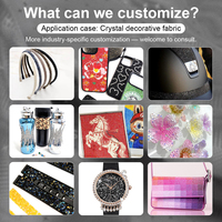 Coque de téléphone en cristal personnalisable pour tous les modèles, antichoc, entièrement ornée de strass, pour l'approvisionnement transfrontalier des magasins, produit viral, traitement OEM