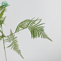 Fougère artificielle en vrac de 80 cm, verdure réaliste à branches hautes, texture douce, pour décoration de mariage, fond mural intérieur